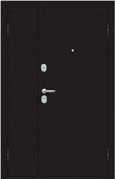 Фото Дверь Браво Optim X-2 7 см Антик Медный/Белый клен DIS007401